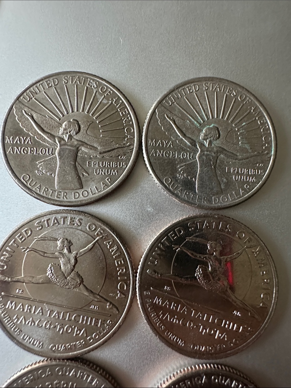 Set of Seventeen (17) US Commemorative Quarters - American Women Quarter Series - Picture 11 of 15